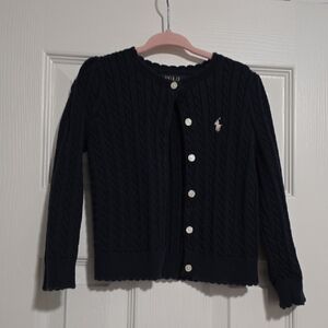 Polo by Ralph Lauren Navy Blue Knit Sweater